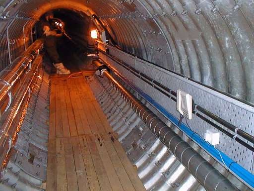 Halley tunnel